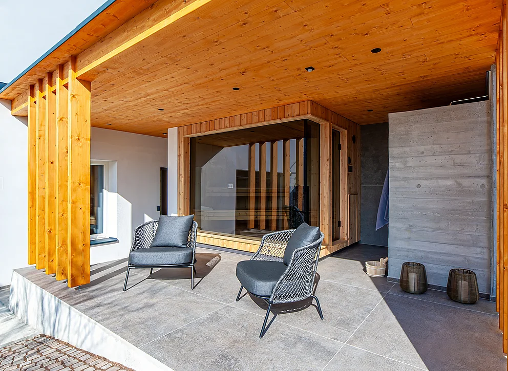 Neue Wohlfühlsauna