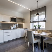 Appartamento Hirzer: cucina-salotto