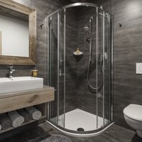 Ferienwohnung Vigilius: Badezimmer