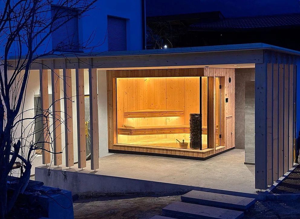 Neue Wohlfühlsauna