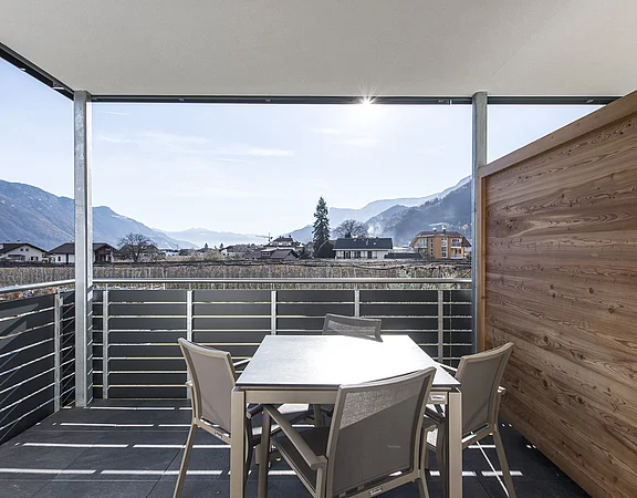 Ferienwohnung Hirzer: Balkon